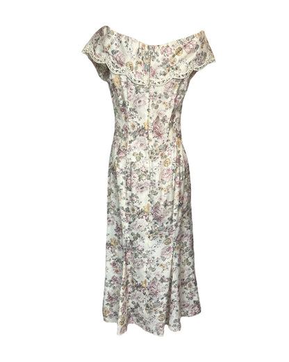 1980s Versailles Garden Dress