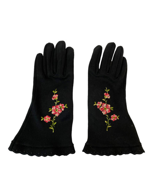 Vintage Cherry Blossom Gloves*