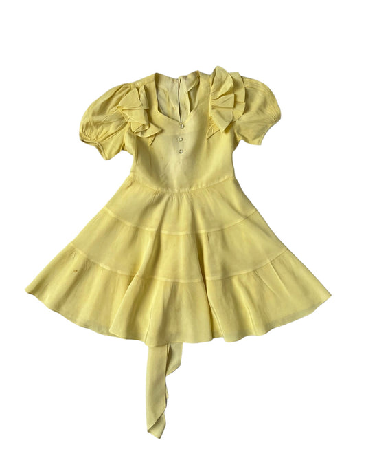 1960s Children's Prairie Buttercup Dress*