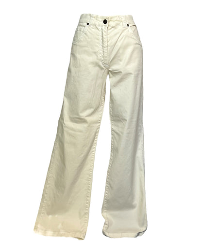2000s White Denim Pants