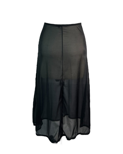 Vintage Witchy Sheer Slip Skirt