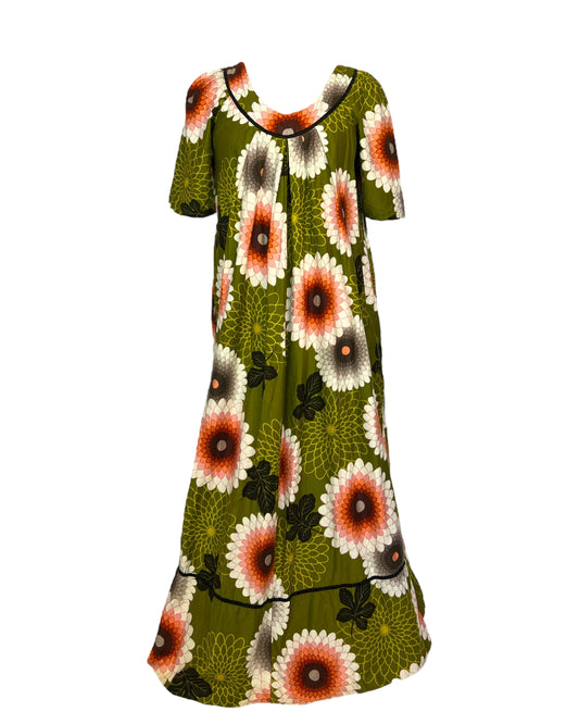 1980s My Favorite Flowers Are Daisies Dress