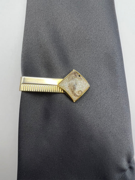 Vintage Seahorse Tie Clip