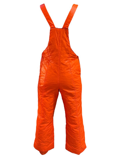 Vintage Orange Snow Pants