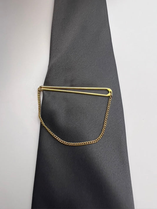 Vintage Delicate Chain Tie Clip