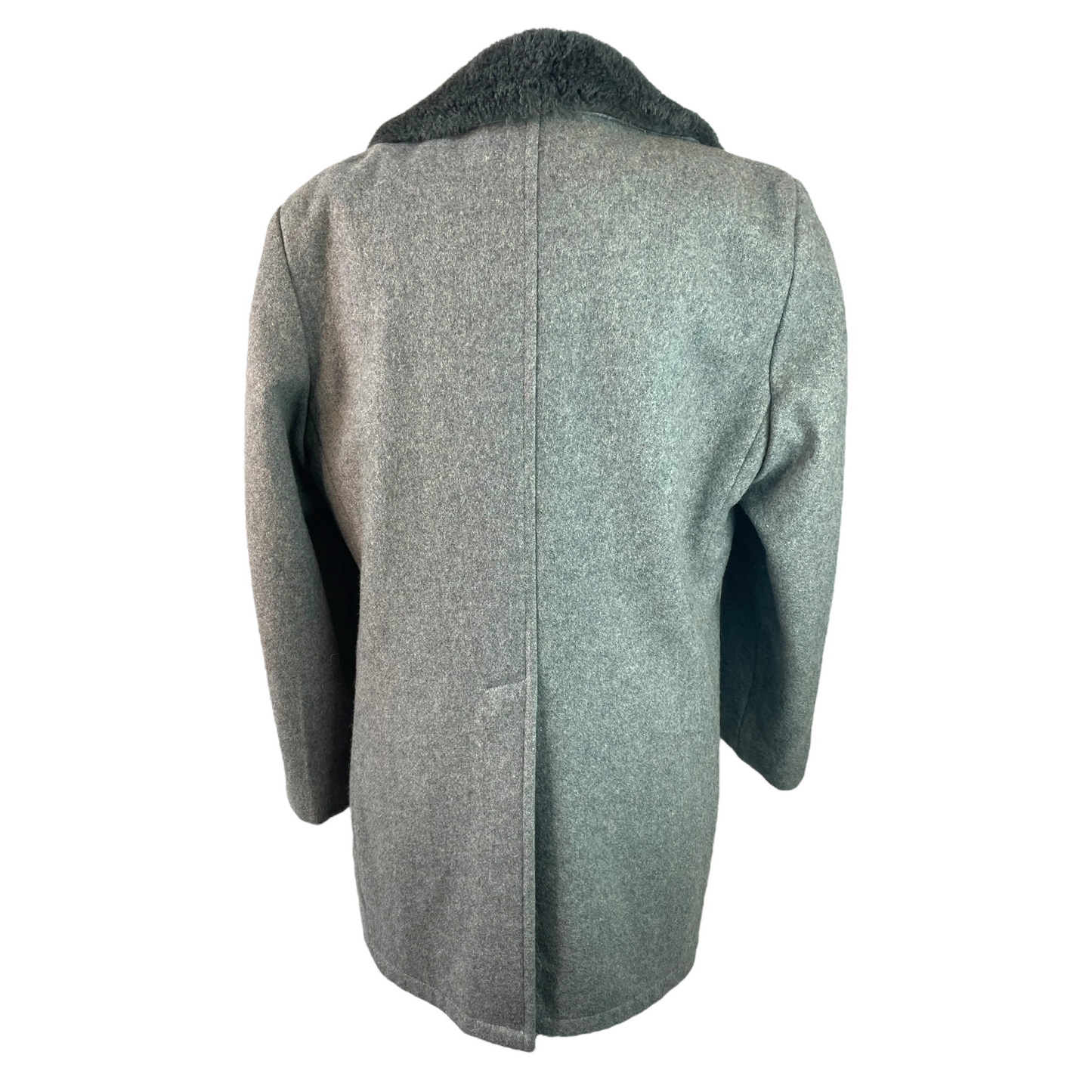Vintage Wool Grey Coat