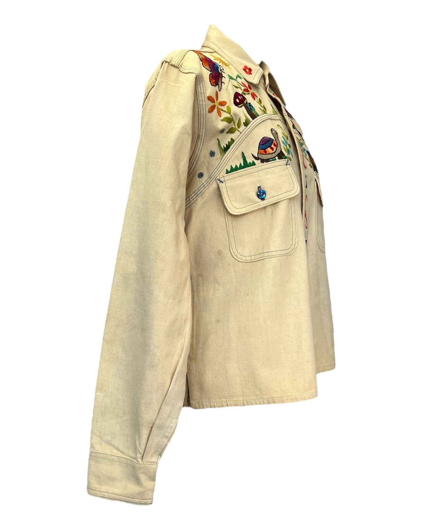 1970s Frog Embroidered Jacket*