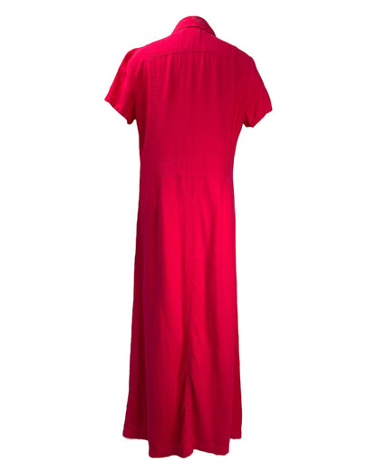 1990's Cherry Red Maxi Dress