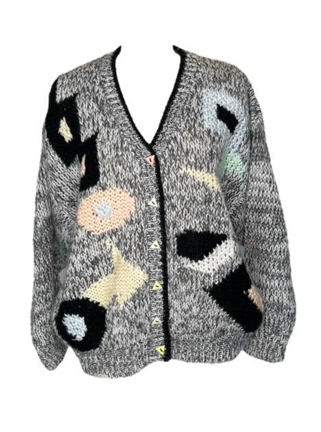 Vintage Know Your Shapes Cardigan