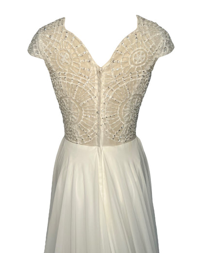 Vintage Deco Bride Dress*