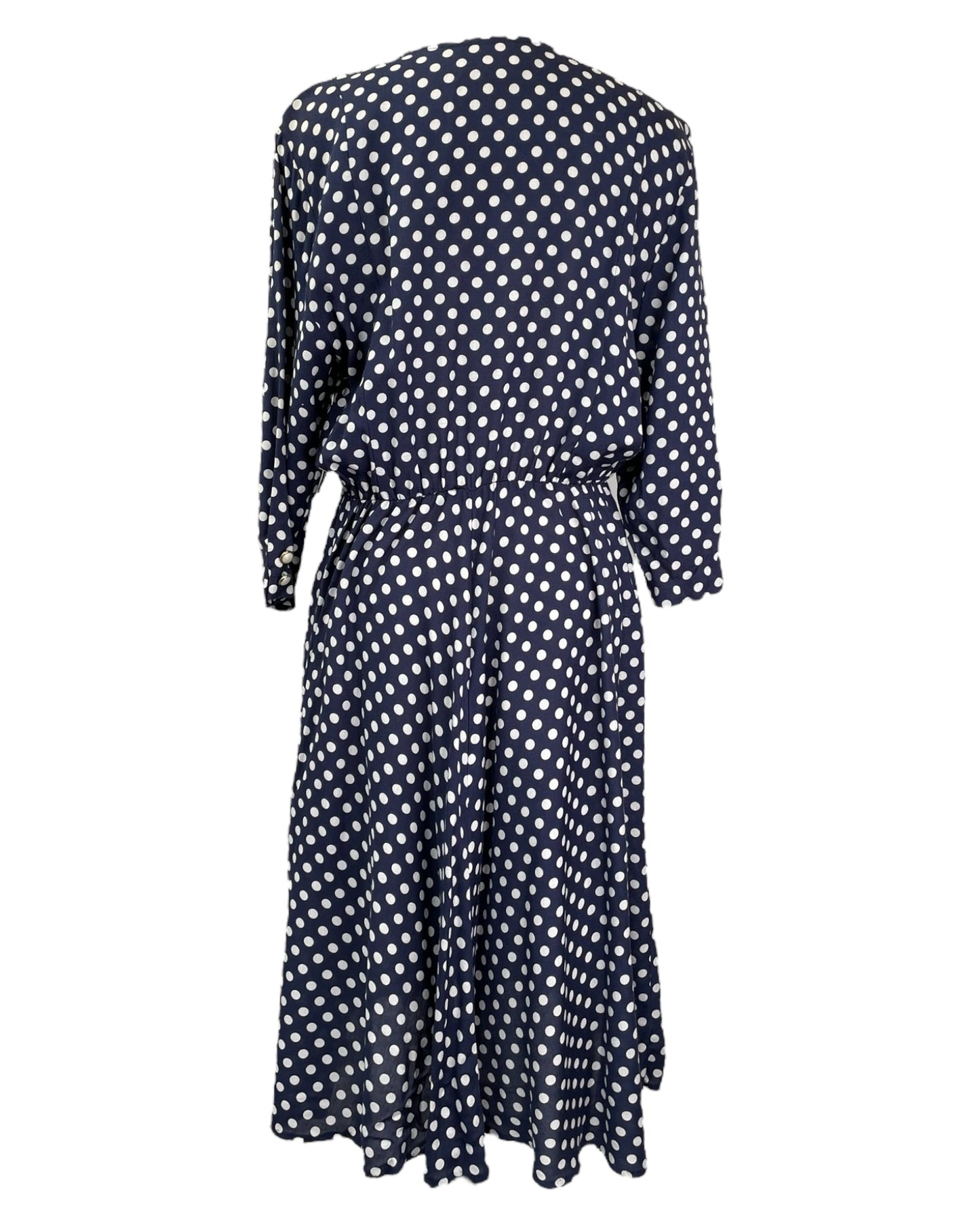 1980's Simple Polka Dot Dress