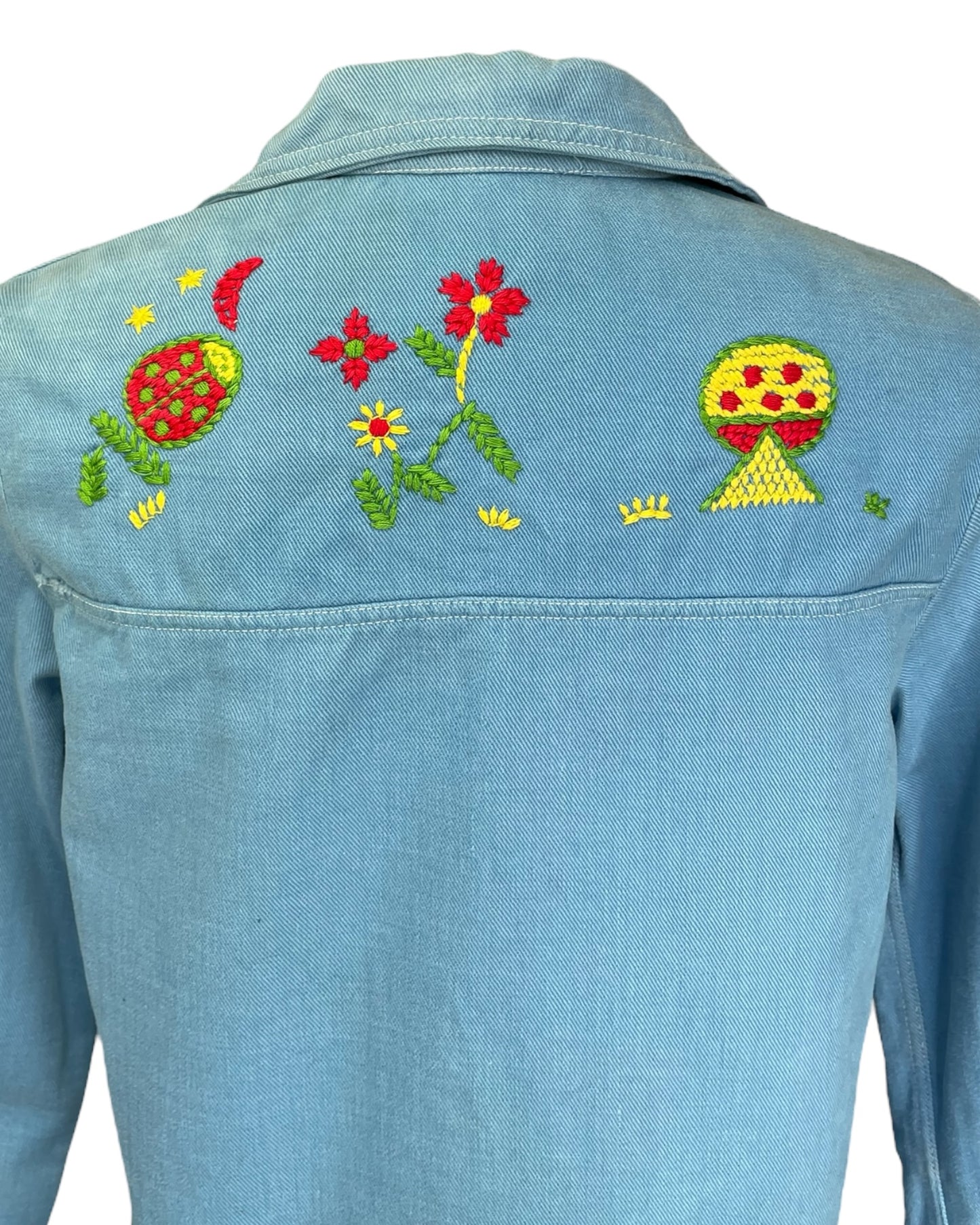 1970s Embroidered Western Shirt (As Is)*