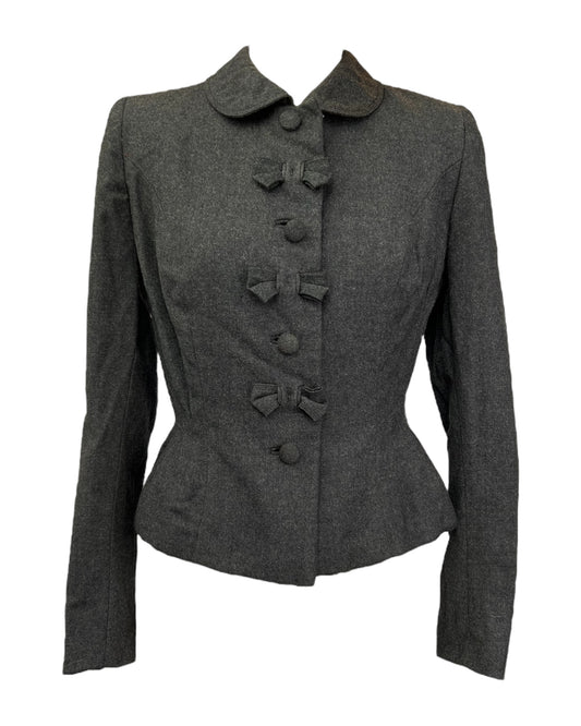 1930s Wool Bow Blazer