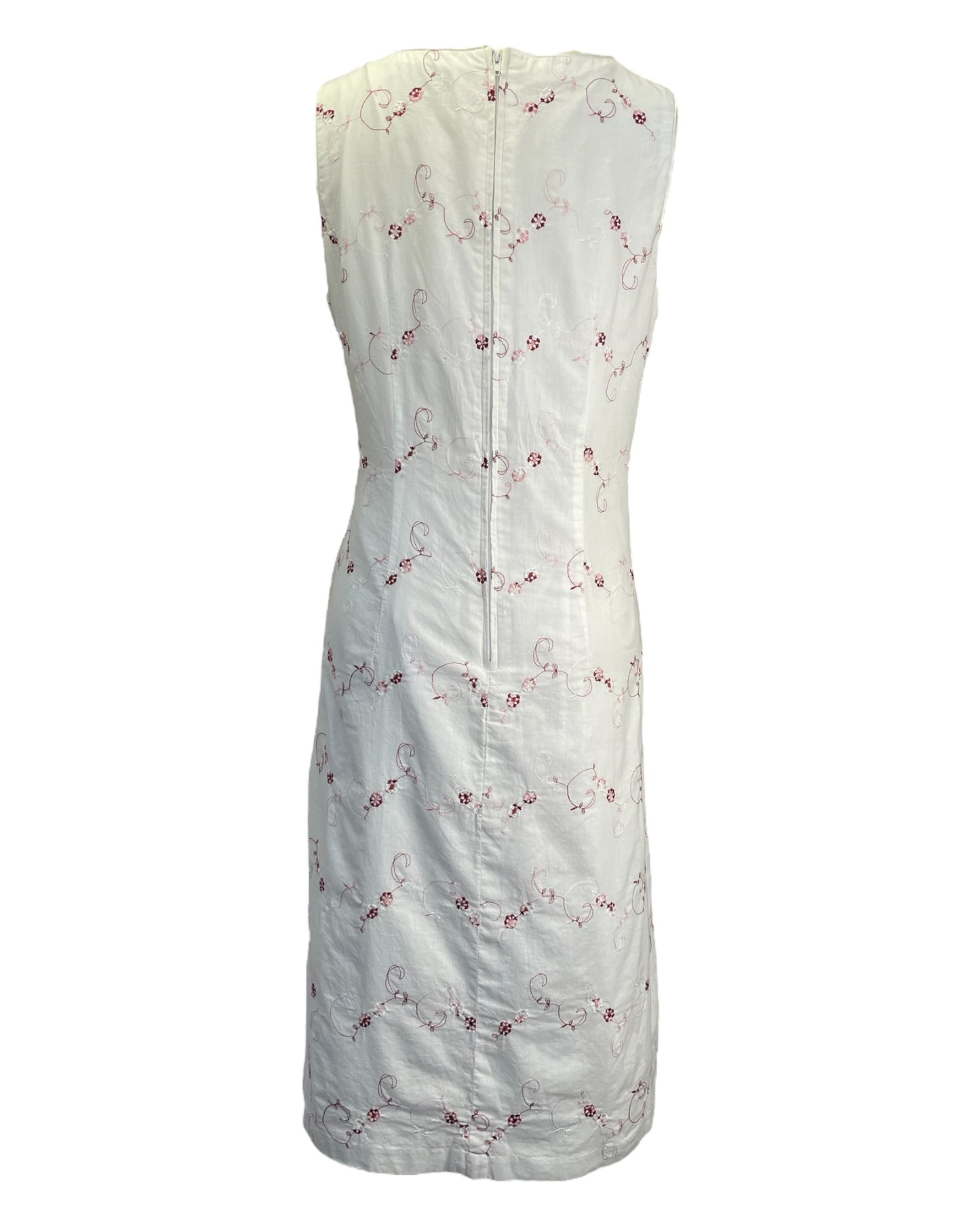 Y2K Rhubarb Pie Embroidered Dress