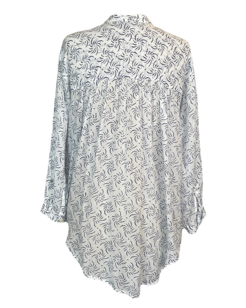 Vintage Beachy Star Swirls Shirt