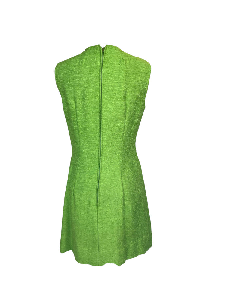 Vintage Spring Green Dress Set
