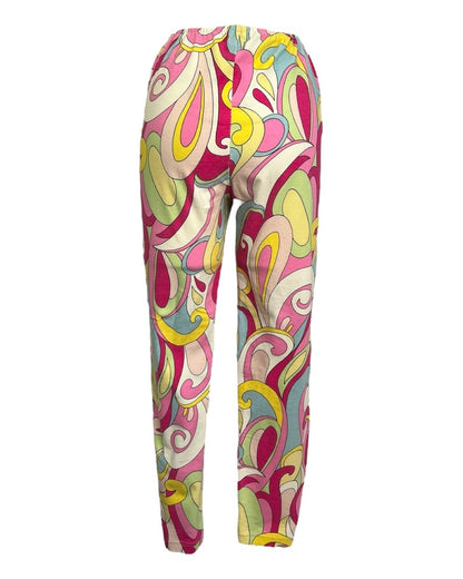 1980s Swirly Geometric Pants