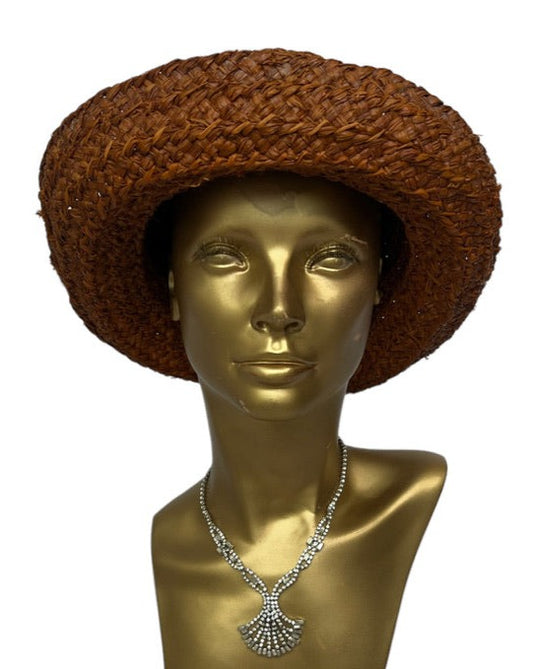 Vintage Paprika Sun Hat