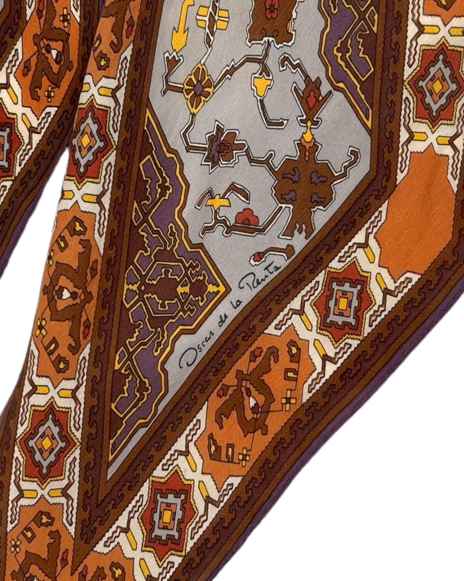 Vintage Oscar De La Renta Fall Scarf – Nancy The Girl Vintage Oscar De La Renta Fall Scarf – Nancy The Girl