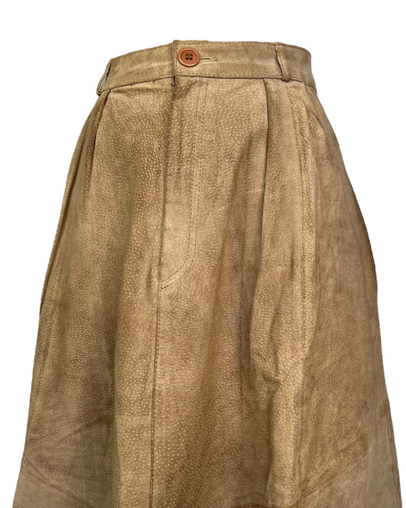 1970s Cowgirl Suede Skirt*
