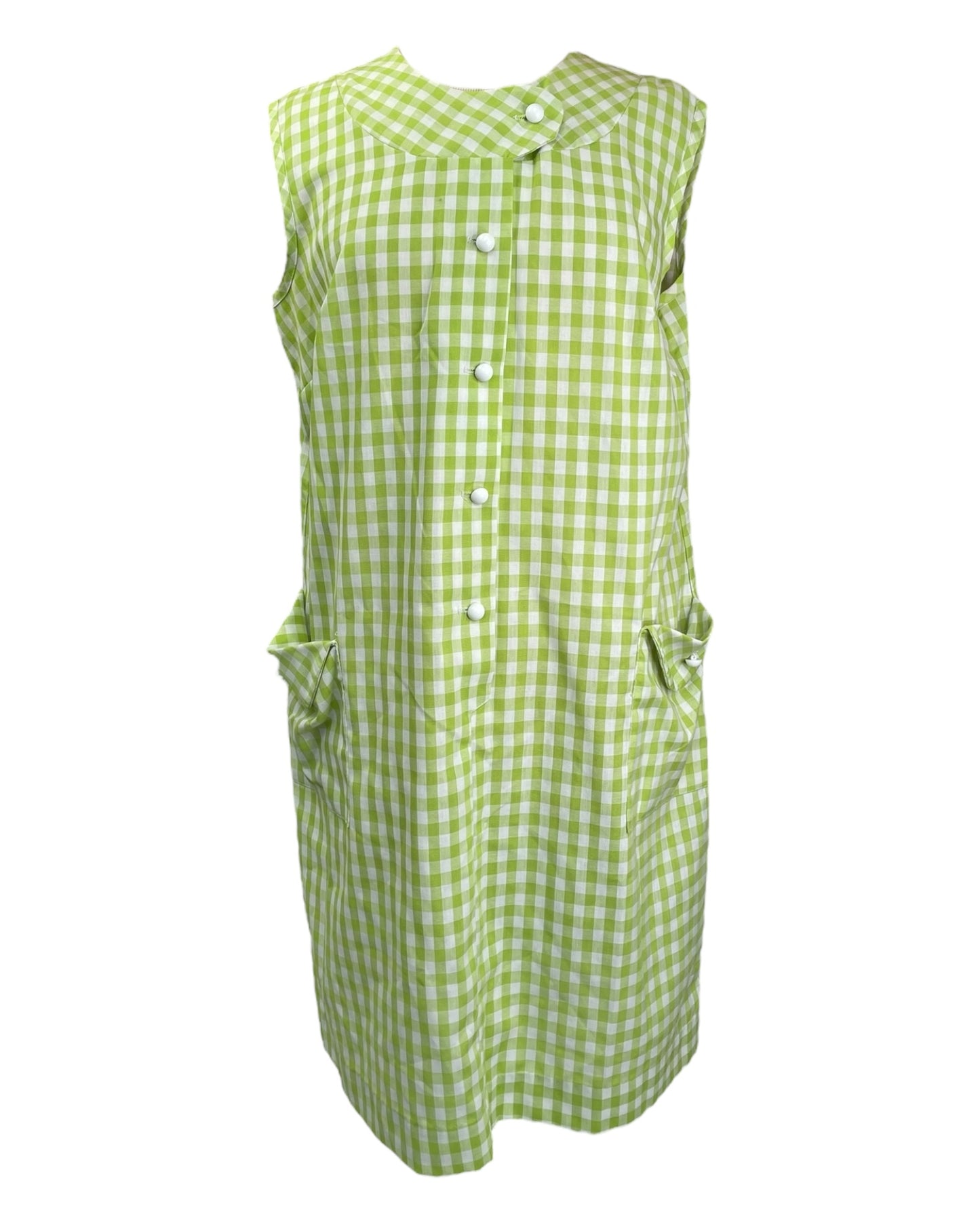 1970's Keylime Pie Shift Dress