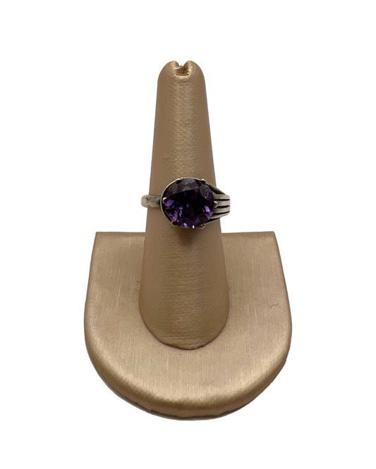 Purple Burst Ring
