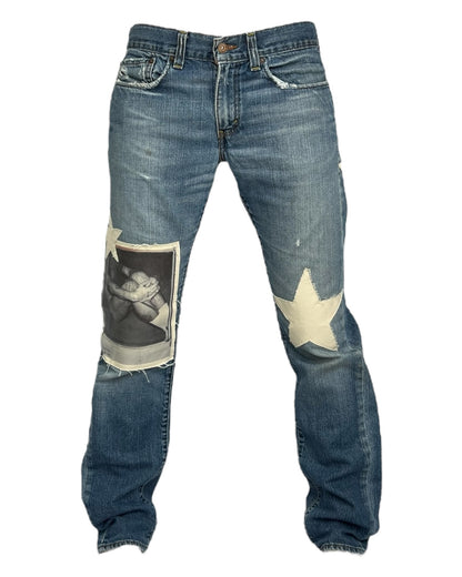 Contemporary Nude Male Jeans