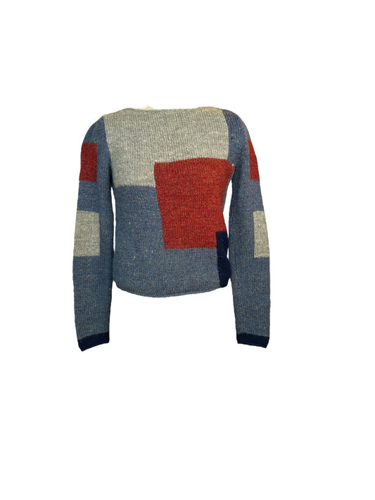 Vintage Color Cubes Sweater