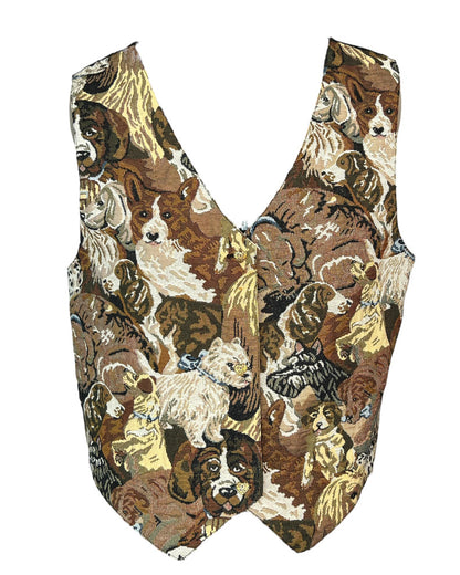 Vintage Invested in Canines Vest