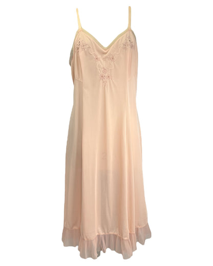 Vintage Peach Pink Slip