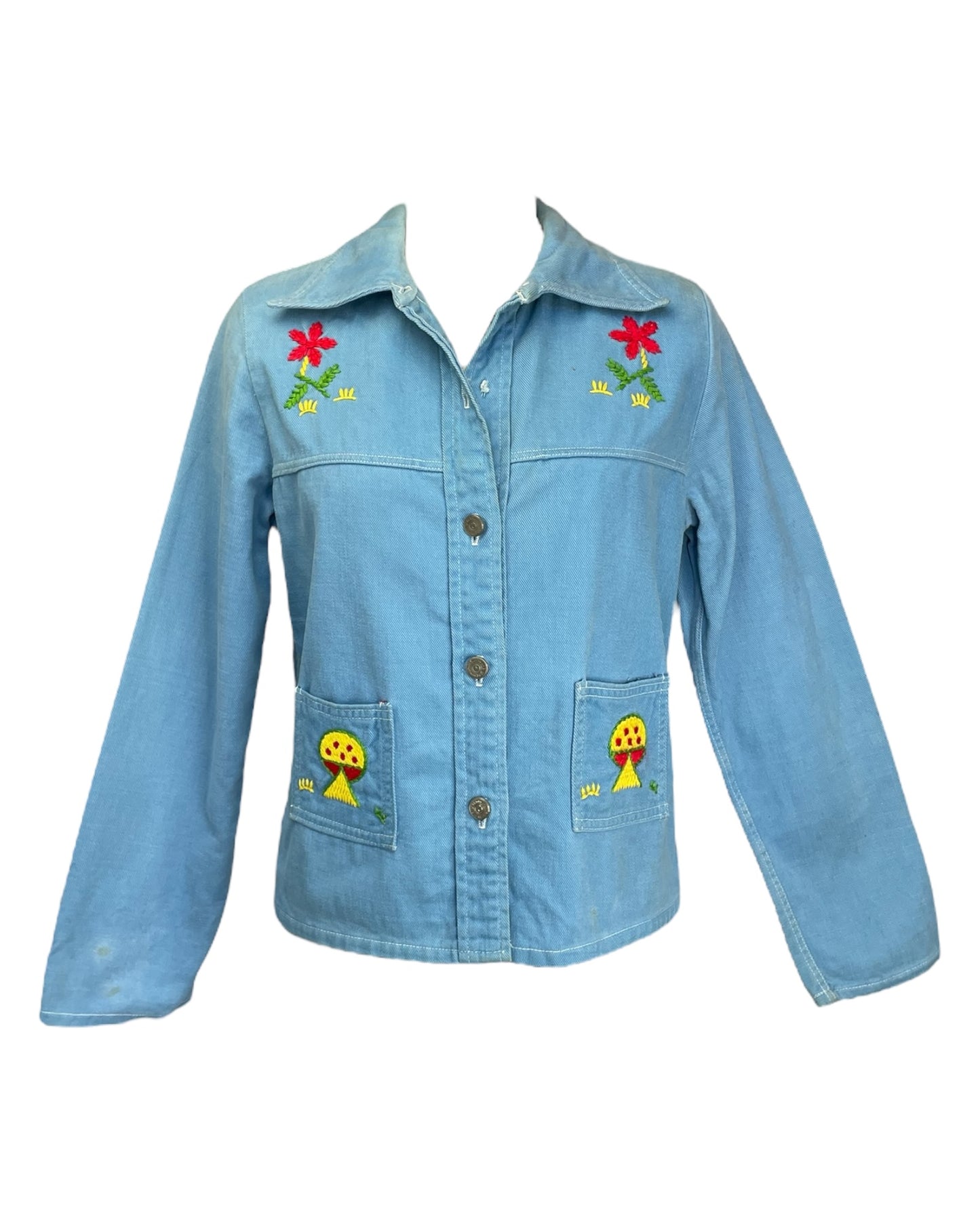 1970s Embroidered Western Shirt (As Is)*