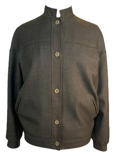 Vintage Suiting Bomber Jacket