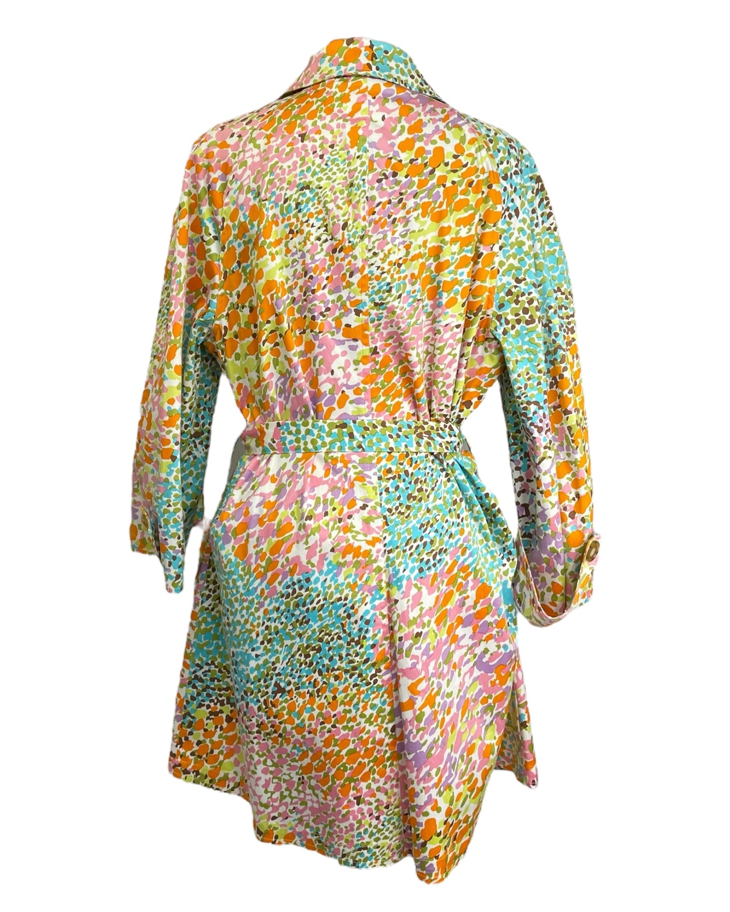 Contemporary Rainbow Fawn Coat