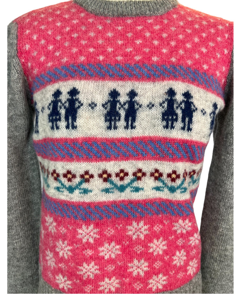 Vintage Friends Through the Seasons Sweater
