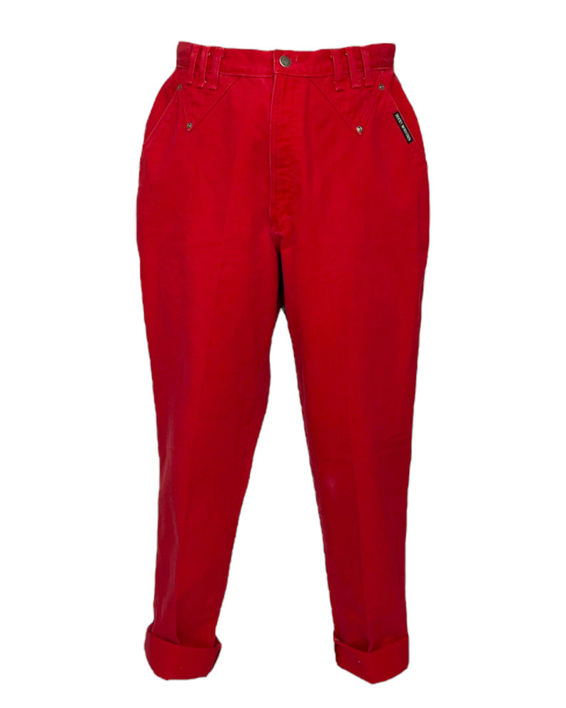 1980s Red Mamma Jeans