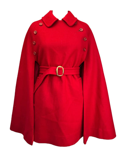 1950s Red Riding Hood Cape