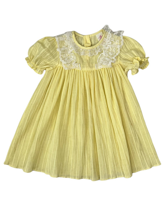 1990s Lovely Lemon Dress