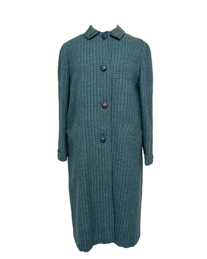 1960s Winter Blues Coat*