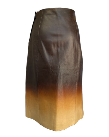 Contemporary Prada Latte Skirt