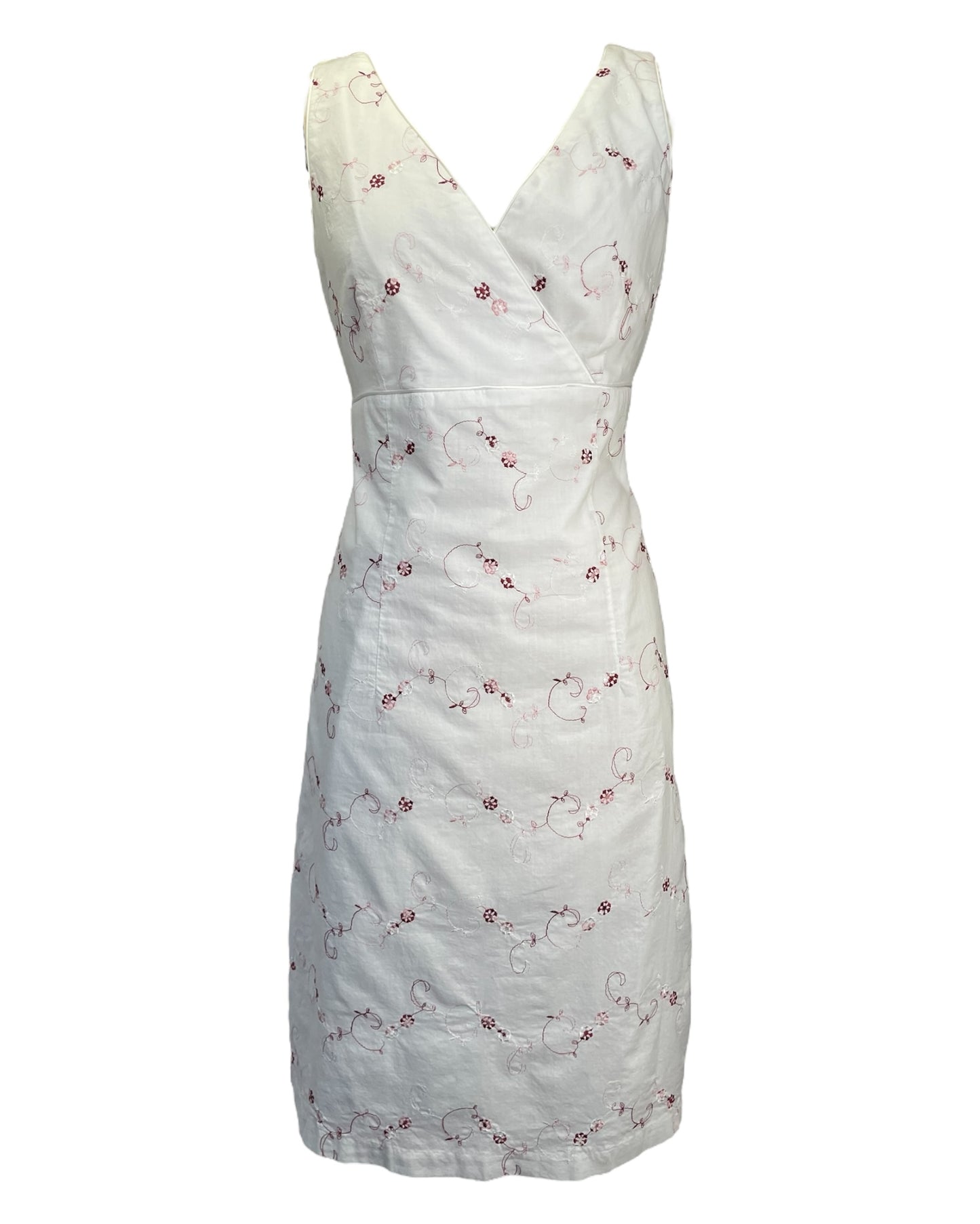 Y2K Rhubarb Pie Embroidered Dress