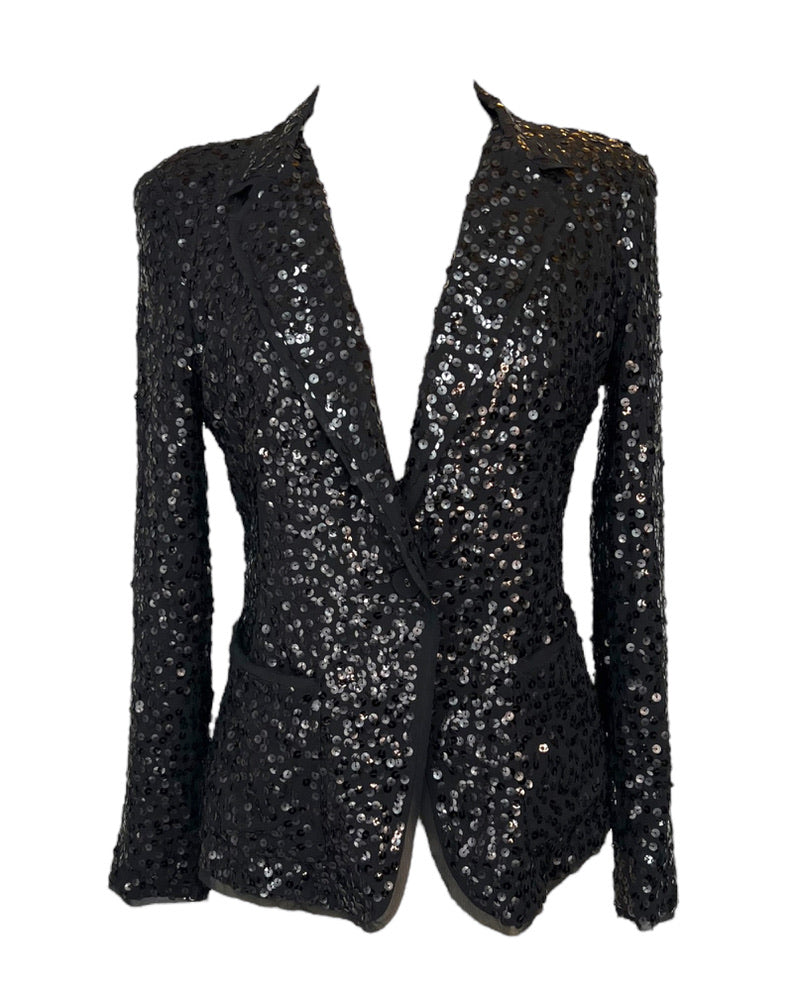 Contemporary Gothic Disco Blazer