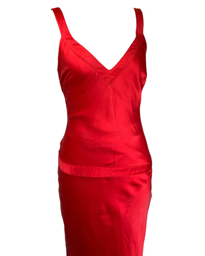 1990s Scarlett Red Dress*
