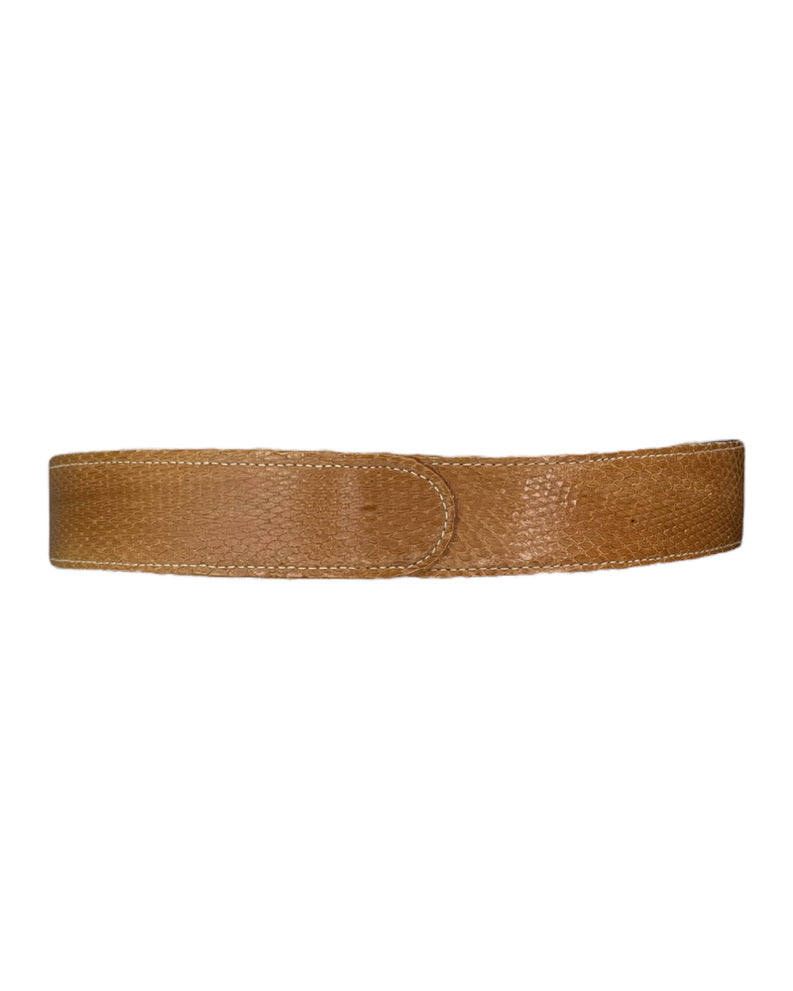 Vintage Snakeskin Belt