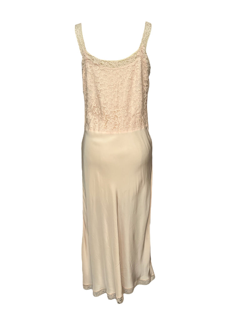 1940s Julie Lace Slip Dress