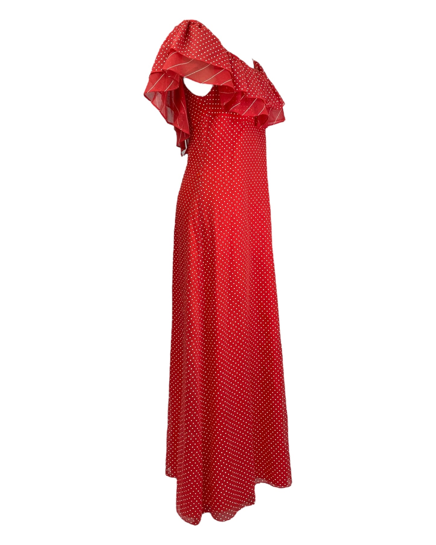 1970's Olive Oyl Maxi Dress