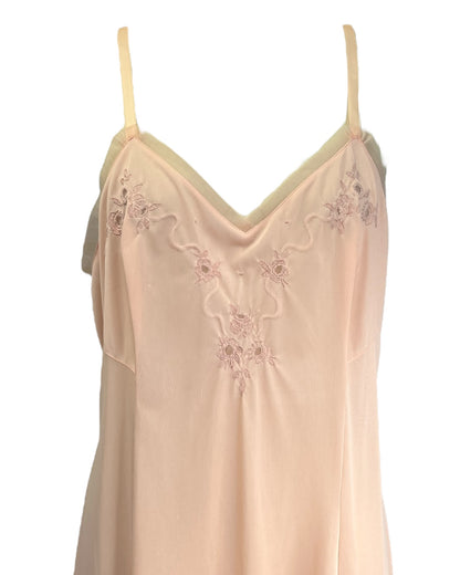 Vintage Peach Pink Slip