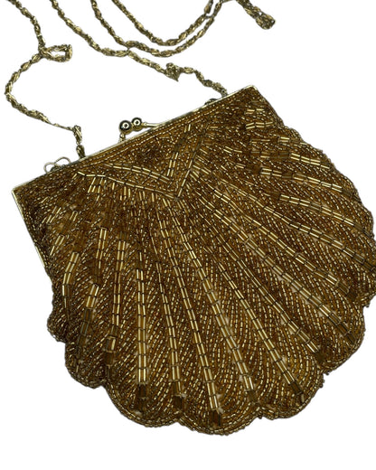 1970's Golden Shell Purse