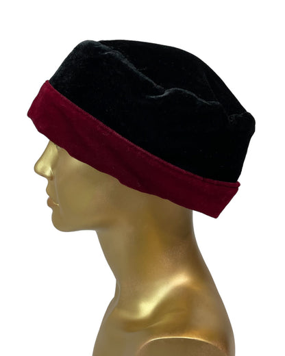 1990s Reversible Velvet Hat