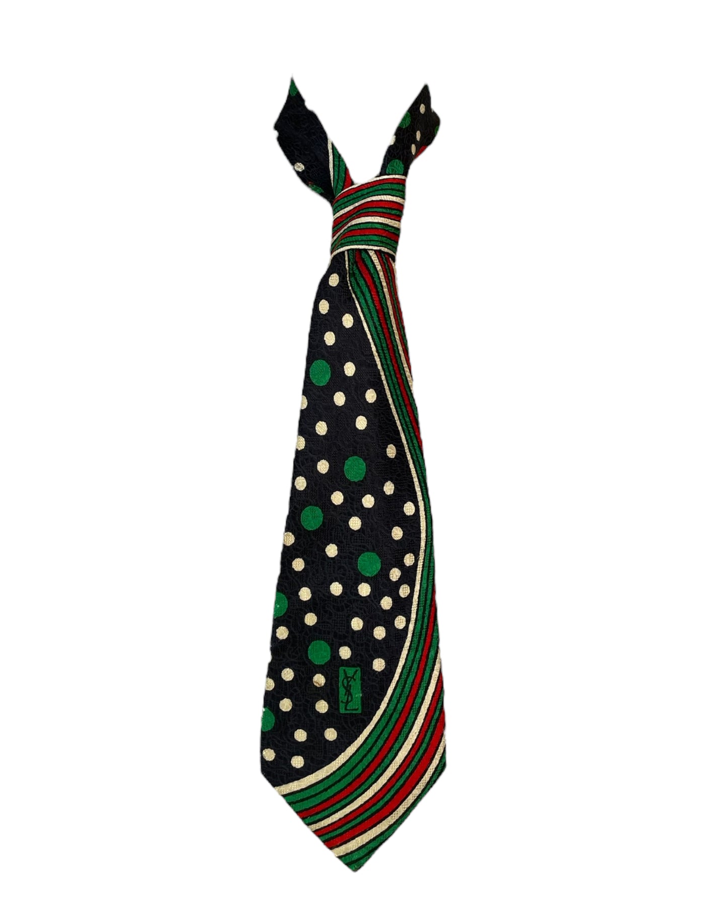 Vintage YSL Holiday Tie