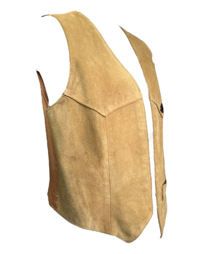 1980s Cowboy Suede Vest*